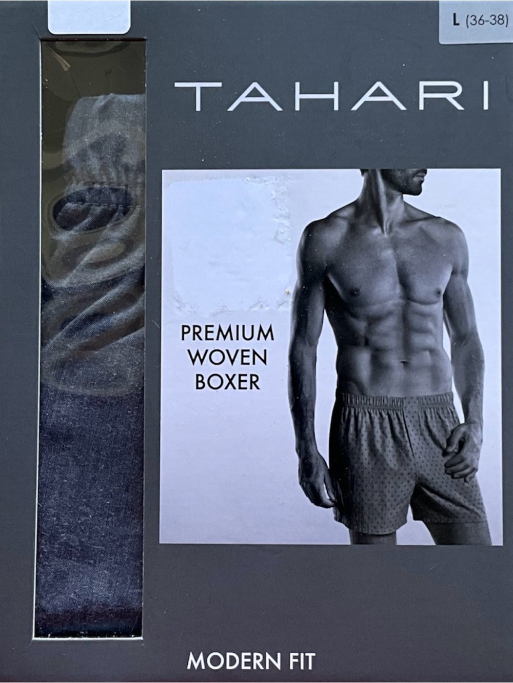 Tahari Men's Premium Woven Boxer